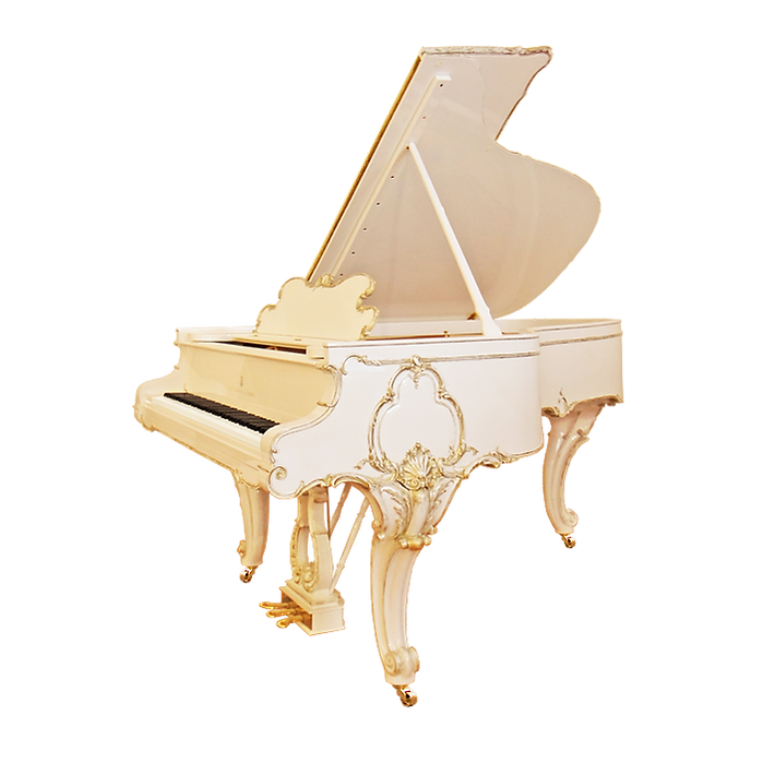 Бело-золотой рояль «Людовик XV»