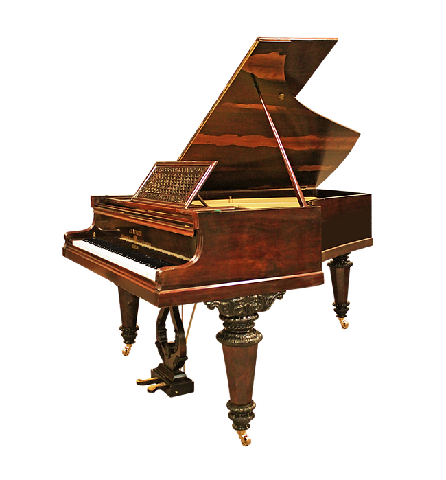 Продается коричневый немецкий рояль