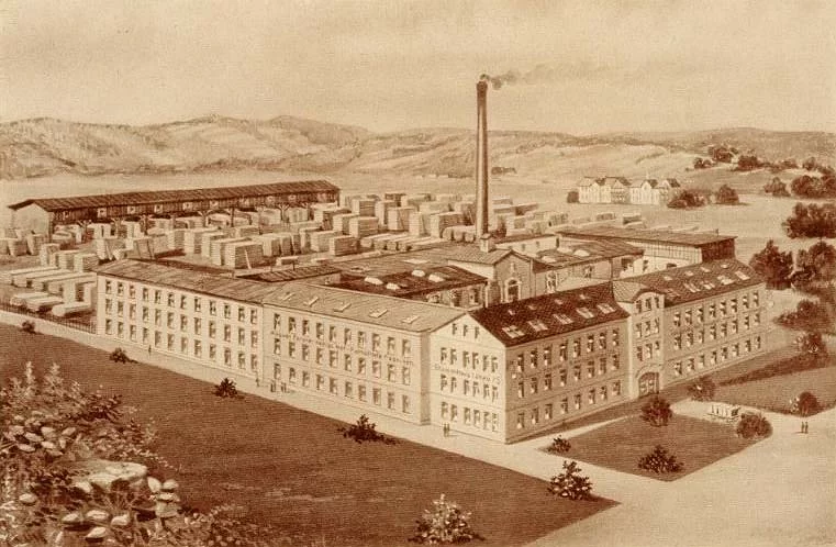 Фортепианная фабрика Аугуст Фёрстер в 1916 году