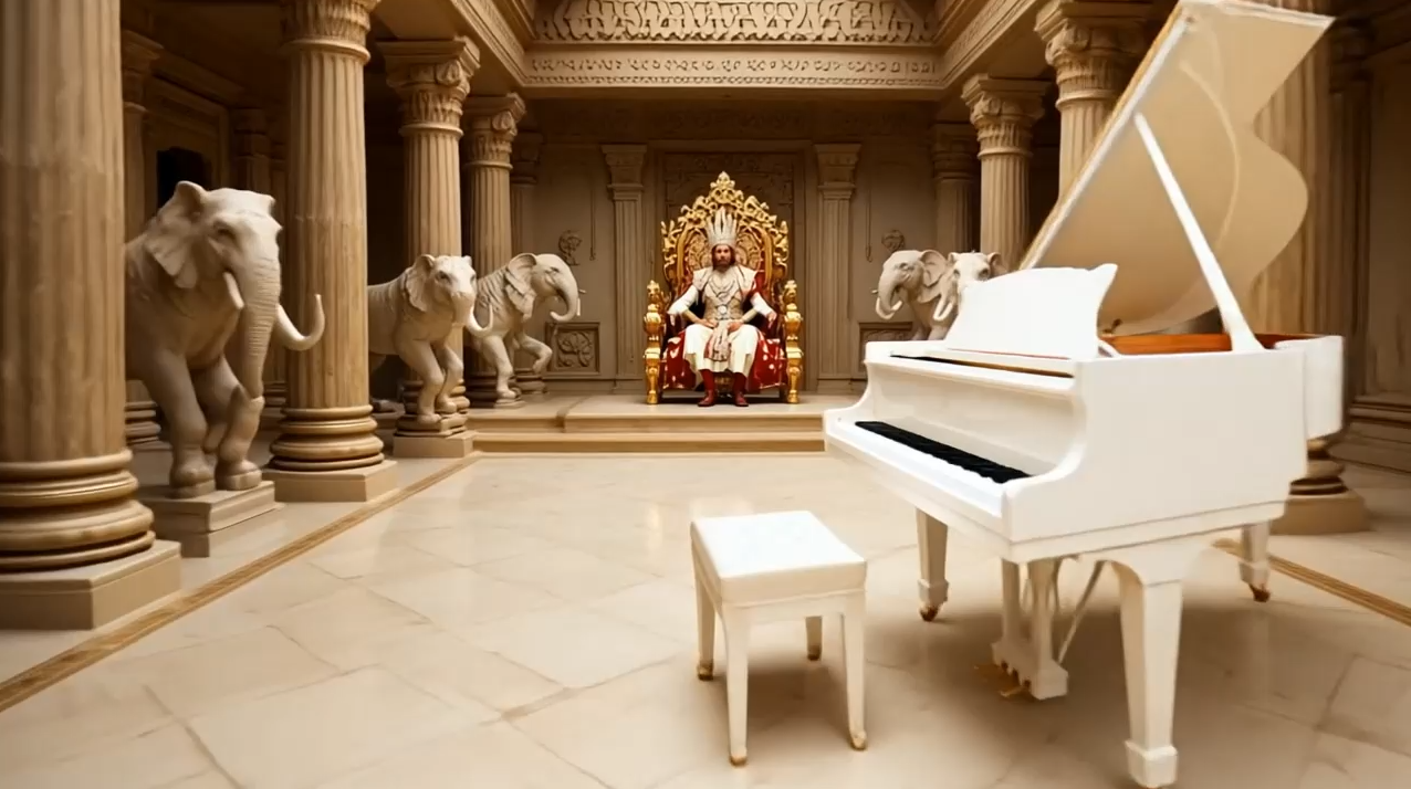 Белый Стейнвей